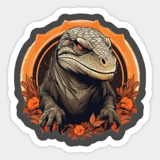 komodo dragon Sticker